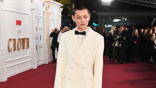 Emma Corrin Pulls Off the Pantless Tuxedo — See Photos