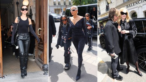 Watch Dua Lipa, Kim Kardashian, and Nicole Kidman Walk the Runway at Balenciaga Couture Show