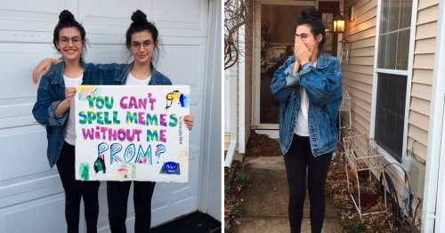 Teen Asks Herself to Prom