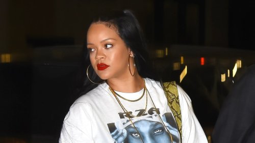 Of Course Rihanna Is Already Wearing 2023’s Most Divisive Shoe — See Photos