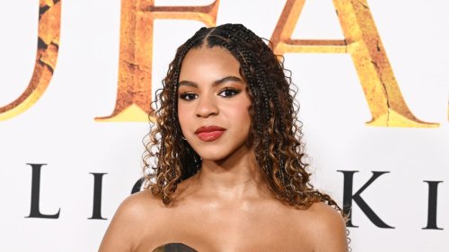 Blue Ivy Carter Showed Off Her Trendy Spring Nail Art While Doing Tina Knowles' Eyebrows
