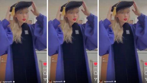 Taylor Swift Speaks at NYU Commencement