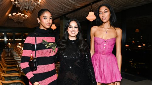 Sofia Carson, Aoki Lee Simmons, and Natalia Bryant Dine for Teen Vogue x Coach Celebration