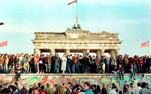 Berlin Wall anniversary: photographs from the symbolic rise and fall of the Iron Curtain