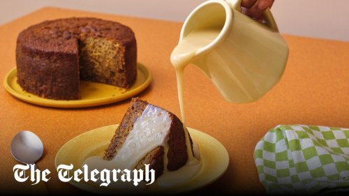 Gula melaka sticky toffee pudding
