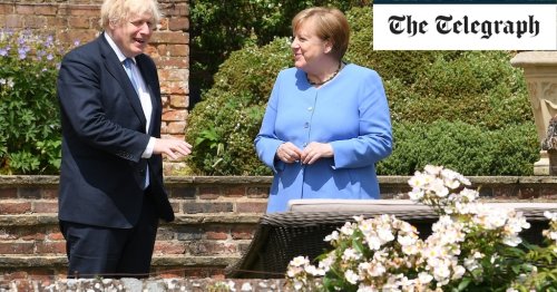 'Wurst is behind us’: Boris Johnson and Angela Merkel signal progress on sausage wars