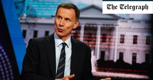 Jeremy Hunt admits more needs to be spent on defence