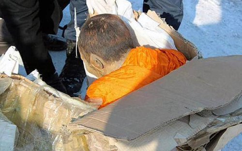 Mongolian scientists study 200-year-old mummified monk who is 'still alive&rsquo;
