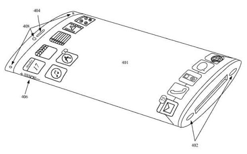 Apple designs iPhone with wraparound 3D display