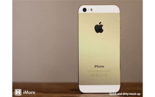 Apple iPhone 5S: 'new champagne gold colour coming'
