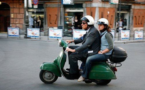 Ban on Vespas in Italian city has scooters riders in revolt