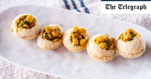 Pani puri with dahl recipe