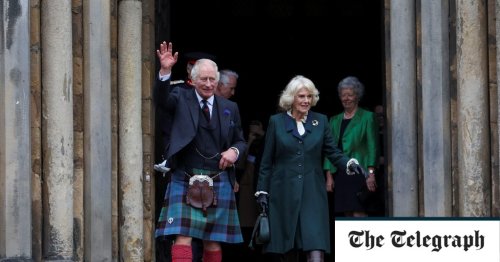 King Charles Queen Elizabeth Dunfermline Scotland city status Camilla