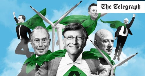 Is it a bird? No, it’s a billionaire saving the planet