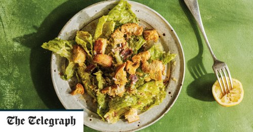 Theatrical Caesar salad recipe