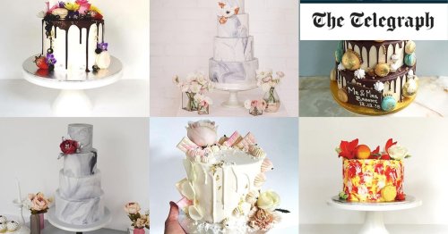 From dip-dye to marble: 2016's hottest wedding cake trends