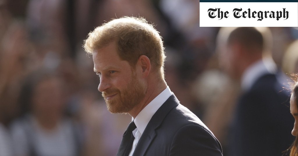 ‘Prince Harry’s fight against Mail on Sunday will cost him £1.2m’