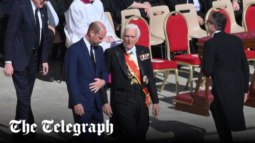 Prince William’s most significant duty on world stage to date