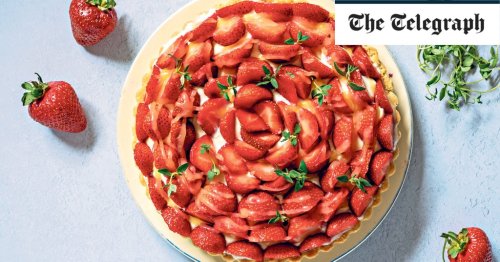 No-bake strawberry and lemon tart recipe