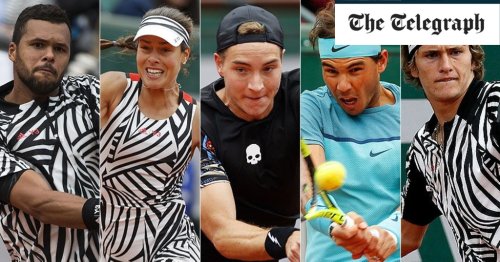 French Open 2016: Best and worst dressed in Paris - and the zebra theme explained