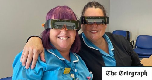 NHS trialling 'smart goggles' so nurses can see more patients
