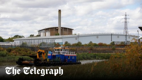 Britain’s only water desalination plant still offline as drought threatens