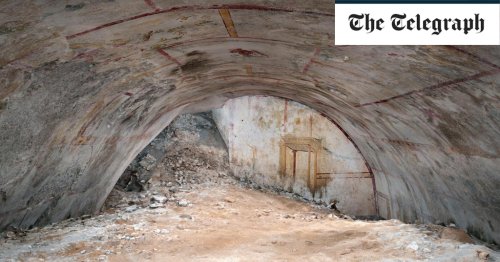 Archaeologists find secret chamber decorated with centaurs and a sphinx inside Nero's palace in Rome