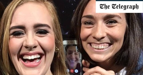 Amazing moment Adele stuns sick fan with video call during show