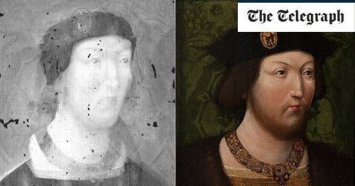 Henry VIII portrait was repainted to keep up with his weight gain
