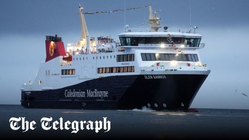 SNP scandal ferry removed from service after only two months thanks to crack in hull