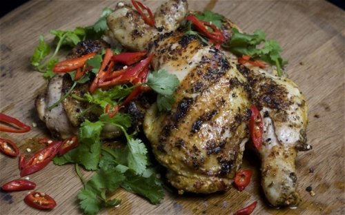 Tandoori-style chicken legs recipe