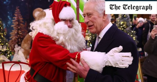 King Charles ‘at the very top of Father Christmas’s good list’
