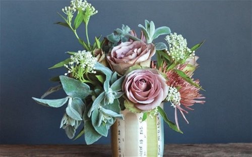 A recipe for blooming lovely flower arrangements