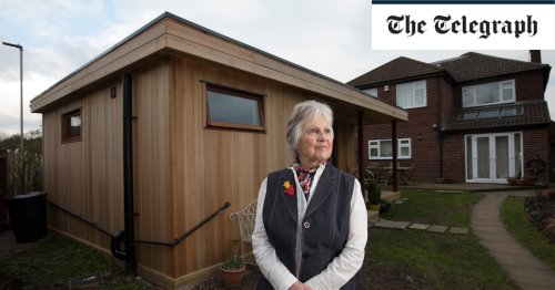The Lady in the Lodge: soaring property prices drive rise in ‘posh’ lodges at the bottom of gardens, experts say