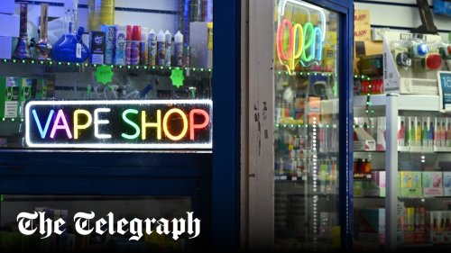 Britain’s high streets ‘dragged down by vape shops’