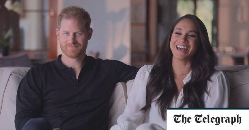 When Harry opens his mouth, why do we hear Meghan?