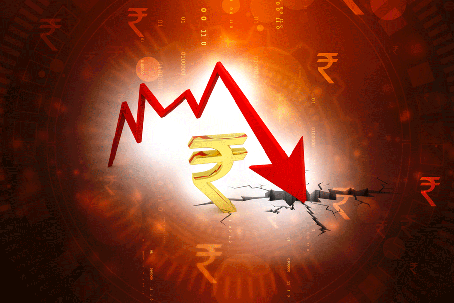 Rupee crashes 33 paise to fresh record low of 94.29 against US dollar in early trade