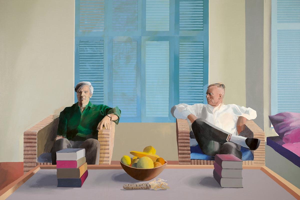 David Hockney peint ses amis, ses amants et des paysages vibrants, de la Californie à la Normandie