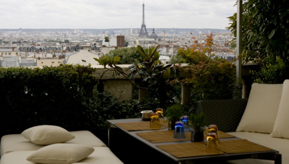 Le 7th - Terrass Hotel à Montmartre