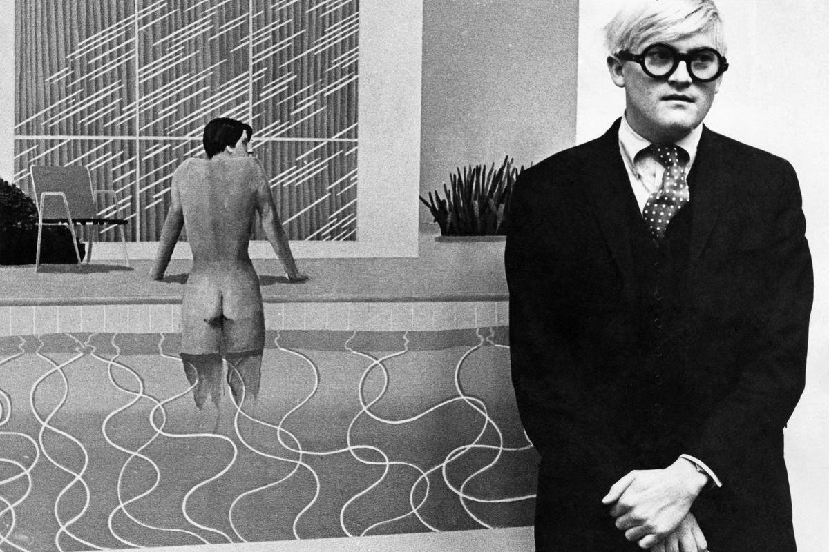Corps lascifs, symboles phalliques… Comment David Hockney est devenu le peintre du désir homoérotique