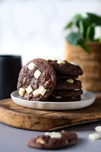 Super einfache und leckere Schoko Cookies | Tellerabgeleckt