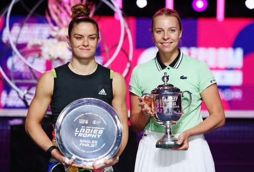 Sakkari vs. Kontaveit in St. Petersburg Ladies Trophy final