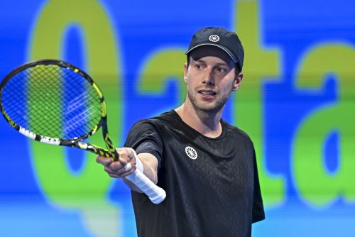WATCH: Botic Van de Zandschulp blows ninth set point with point penalty, loses in Doha to Gael Monfils