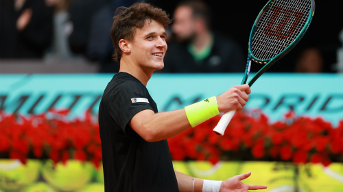 Miami champ Jakub Mensik becomes fifth teen into Madrid quarterfinals