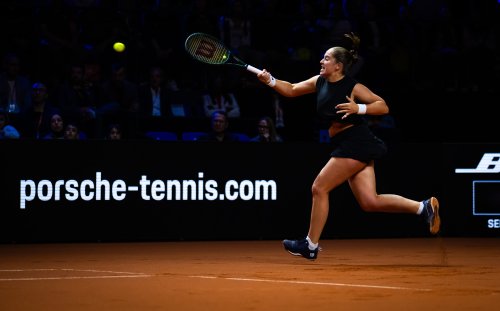 Jelena Ostapenko routs Aryna Sabalenka, completing remarkable week in Stuttgart