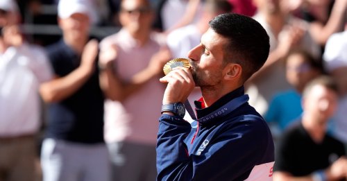 Stat of the Year, No. 1: Novak Djokovic completes tennis at the Paris Olympics