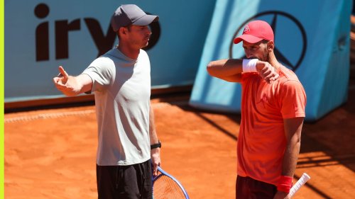 Novak Djokovic's angry outburst during practice goes viral on social media