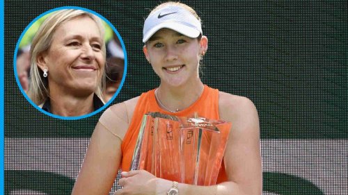 Martina Navratilova impressed by one Mirra Andreeva shot that ‘men have been using well for 10, 15 years’