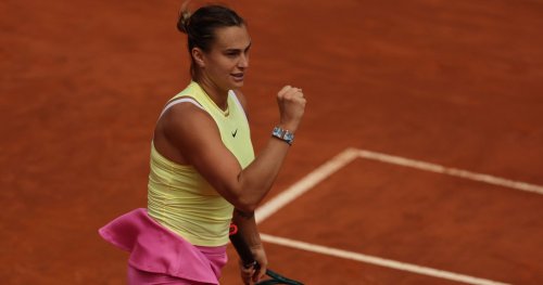 Sabalenka battles past Paolini to reach Stuttgart final