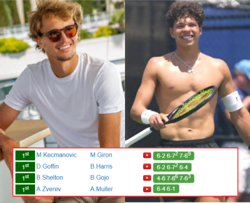 MUNICH RESULTS. Alexander Zverev, Ben Shelton win their matches, Francisco Cerundolo, Fabian Marozsan lost
